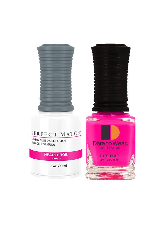 Lechat Soak Off Gel Nail Polish UV LED Gel Polish Heartthrob PMS200 - Image 1