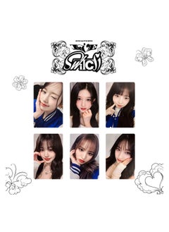 NIBEMINENT 6 Pcs Kpop IVE - IVE SWITCH Lomo Cards Card For Fans Collection Gifts 