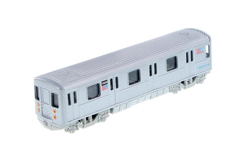 METRO Diecast Model Subway Train 7" - Image 1