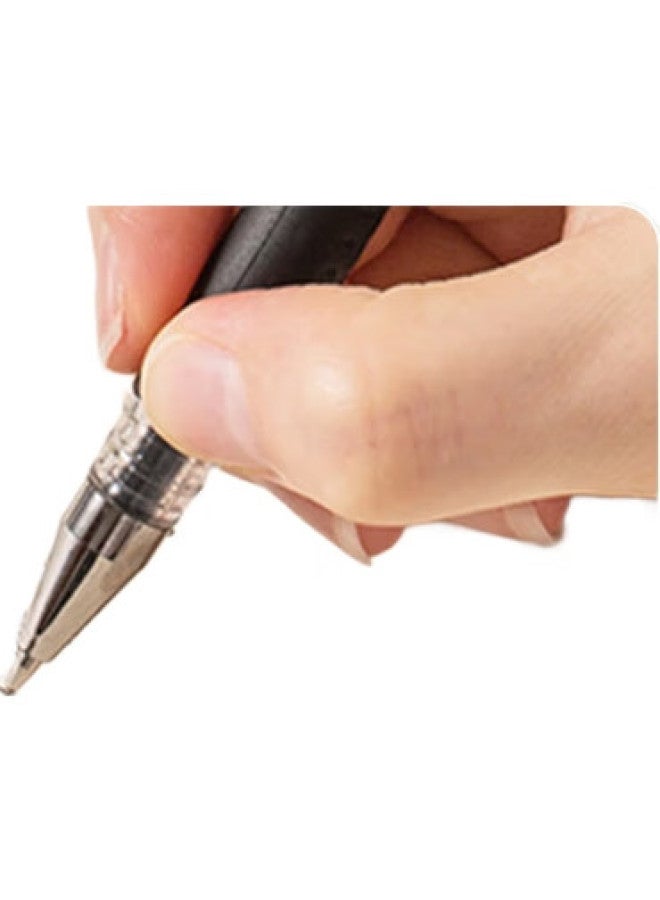 Comix 30-Pack 0.5Mm Black Gel Pen, Soft Grip, Pull-Off Cap, Signature Pen, Business Pen, Eb13 - Image 2