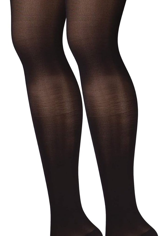 Truform Sheer Compression Stockings for Women, 20-30 mmHg, Thigh High Length, 30 Denier, Black, Large - Image 3