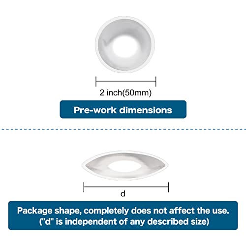 XHF 1/2 Inch 3:1 Waterproof White Heat Shrink Tubing 4 Ft Marine Grade Wire Cable Adhesive Lined Tube Insulation Seal Against Moisture Corrosion and Air Leakage - Image 3