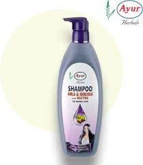 Ayur herbal Amla and Shikakai shampoo for men and women | Controls Dandruff & Reduces Hairfall | Suitable for All Hair Types (500ml) - Image 4