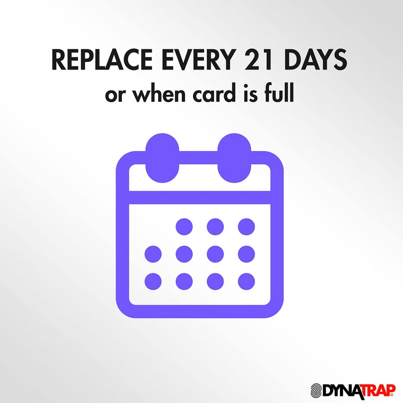Dynatrap 23005-0612 Dot Stickytech Replacement Indoor Flying Insect Trap Glue Cards - 6 Pack - Image 4