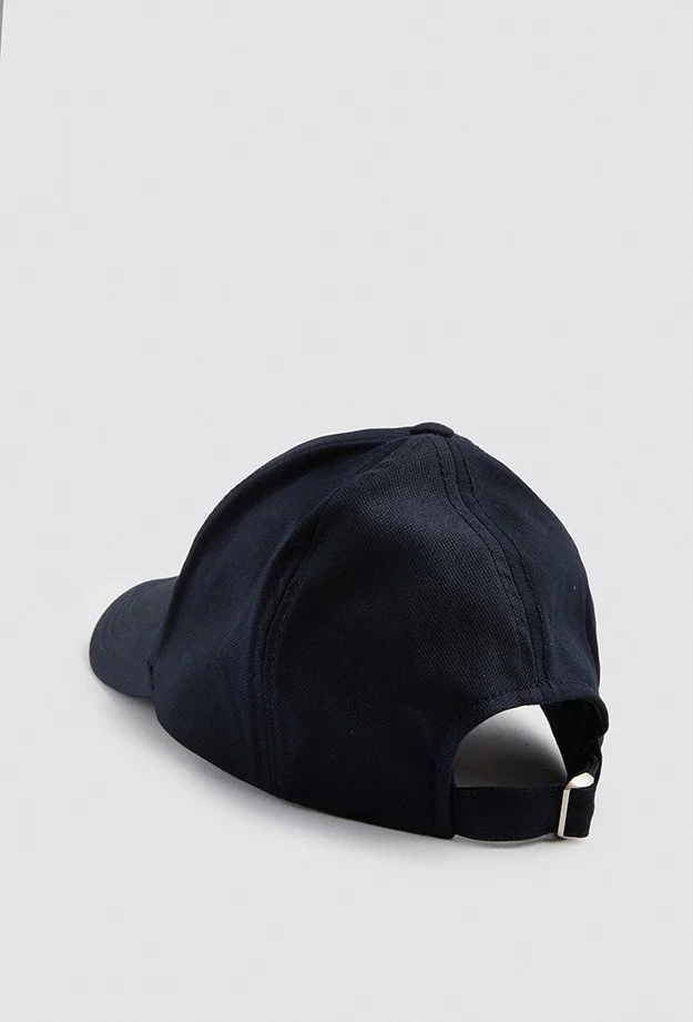 دي أس دامات Navy Blue Dobby Hat 9HC68S208SPKM