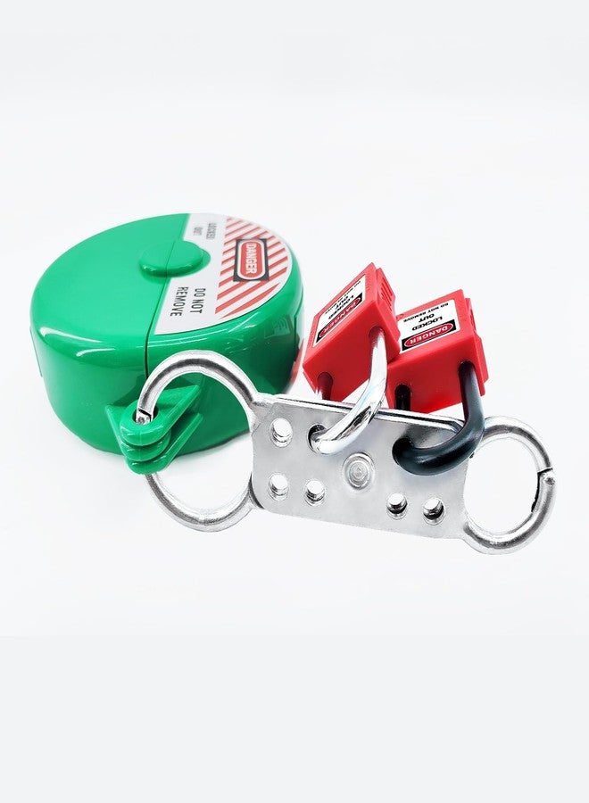 BULANGDI Lockout Tagout Hasp 10 Pack 8 Hole Design Fireproof Flower Safety Double Head Aluminum Buckle Lock - Image 5