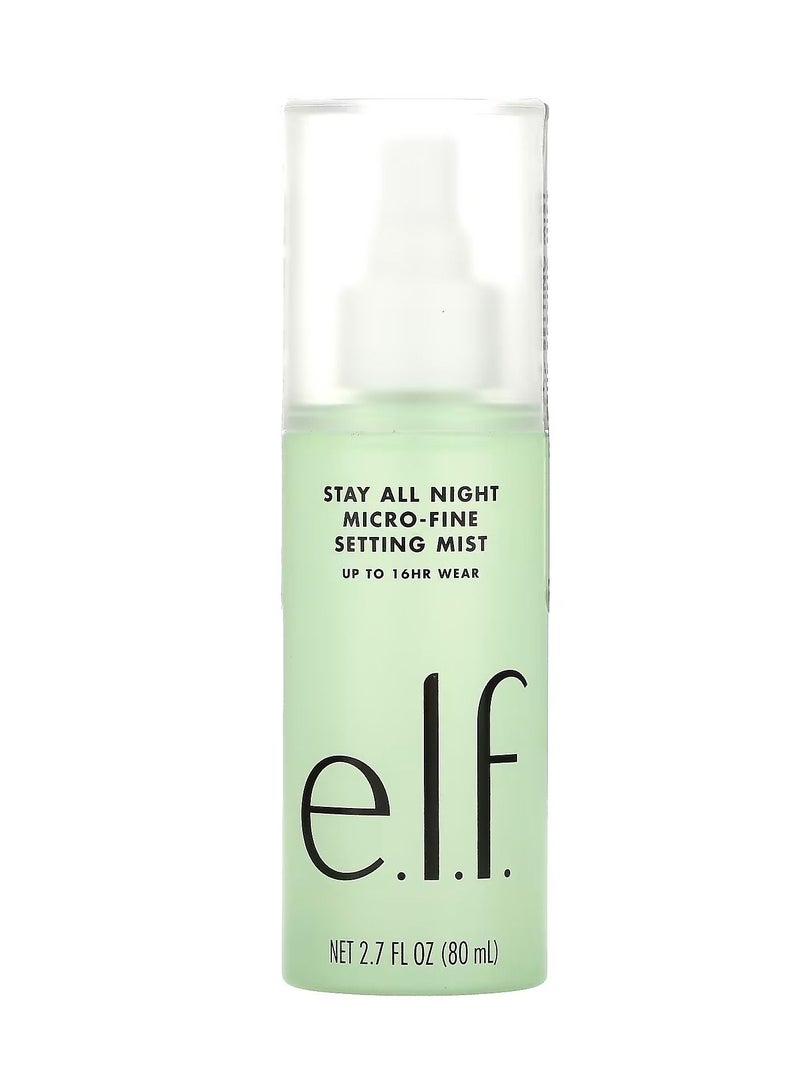 elf Stay All Night Fine Fixing Mist 2.7 fl oz 80 ml