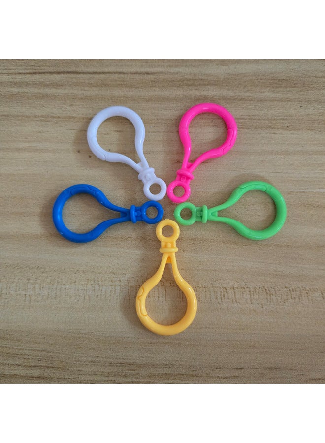 Loquat 15cm Tadpole Silicone Cable Tie Strap Storage DIY Accessories Data Cable Bracelet Jewelry Non-woven Lanyard-Color:Off-white 150mm - Image 3