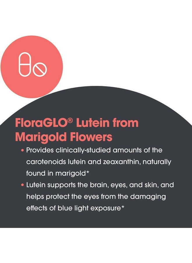 اليرجي ريسيرتش جروب مجموعة أبحاث الحساسية - مكمل لوتين - فيتامينات العين، 20 مجم لوتين وزياكسانثين للعين، صحة العين، العناية بالبصر، كبسولات هلامية - 60 كبسولة - Image 5