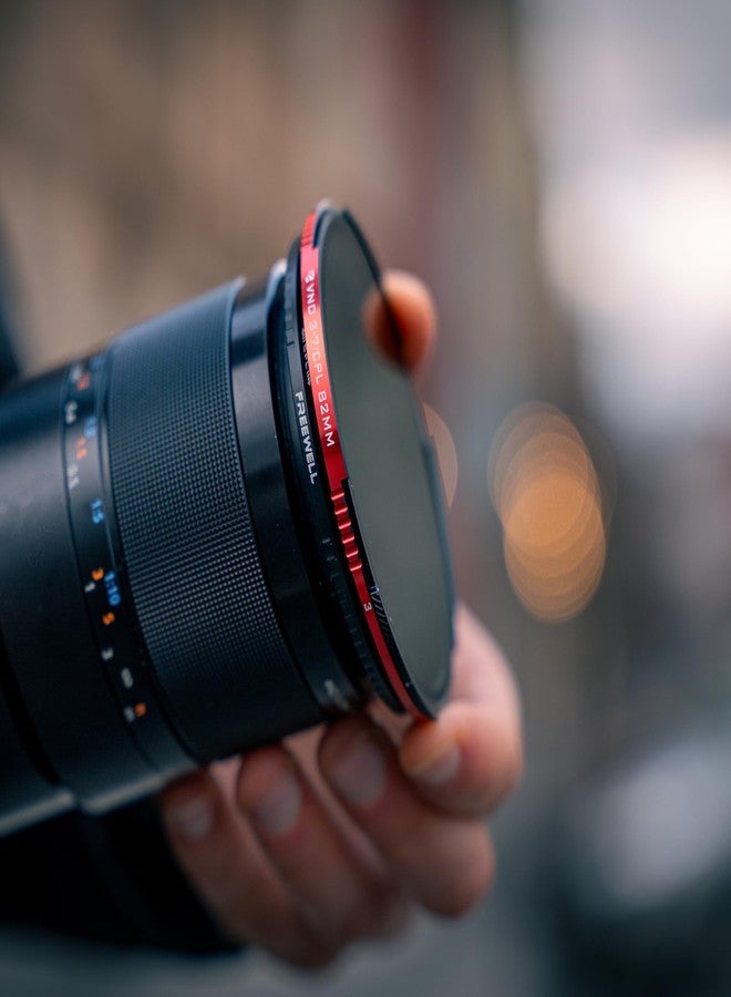 Freewell 82mm Threaded Hybrid Variable ND/CPL Filter 3 to 7 Stop - Precise Light Control, Glare Reduction & Enhanced Colors for Cinematic Photography & Videography - Image 3
