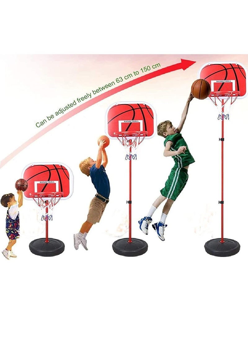 RollsTimi  Basketball Stand Adjustable Basketball Hoop Basketball Portable Boards Kids Toy - Image 3