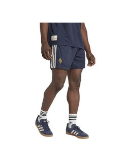 Adidas Adidas Juve Icon Sho Blue Football Shorts For Men Xs  - Image 4