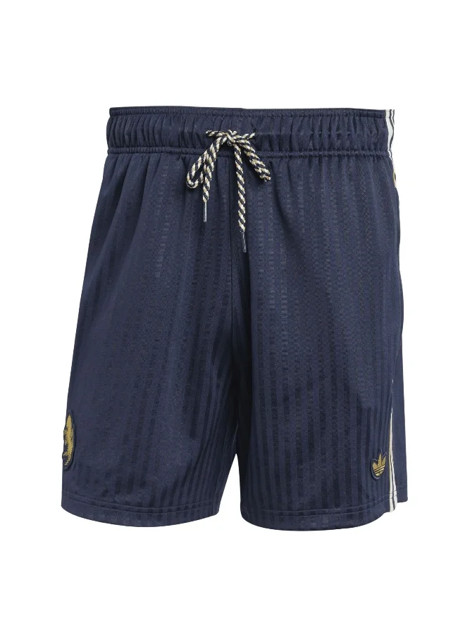 اديداس Adidas Juve Icon Sho Blue Football Shorts For Men Xs