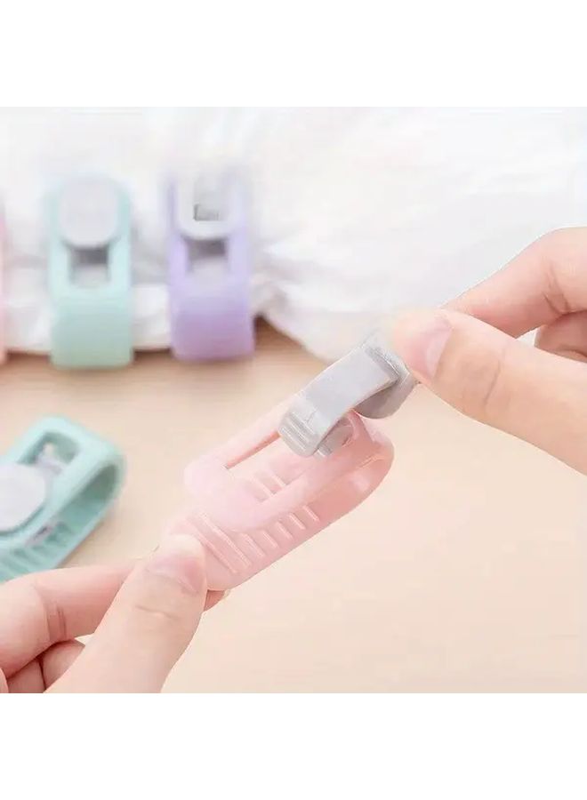 5Pcs Anti Slip Duvet Cover Corner Clips Color Random Bed Sheet Binding No Sew Safety - Image 2