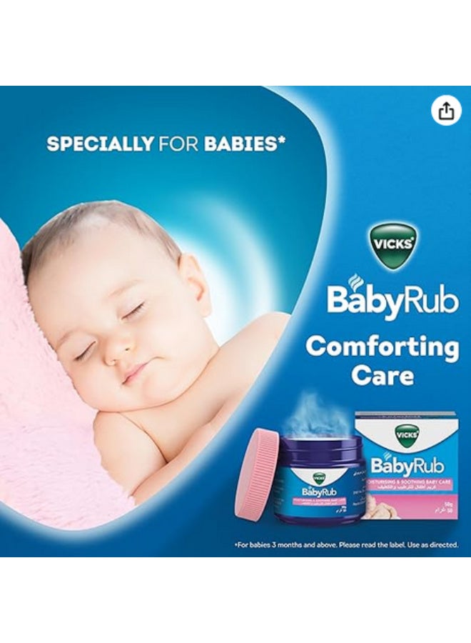 Vicks VapoRub Vicks Original Germany Made - Baby Rub Balm - Soothing Ointment - 50g - Image 4