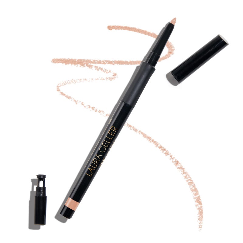 LAURA GELLER NEW YORK INKcredible Gel Eyeliner - Beige to Beige - Waterproof Smudge-proof Eyeliner Pencil - Built in Sharpener - Image 1