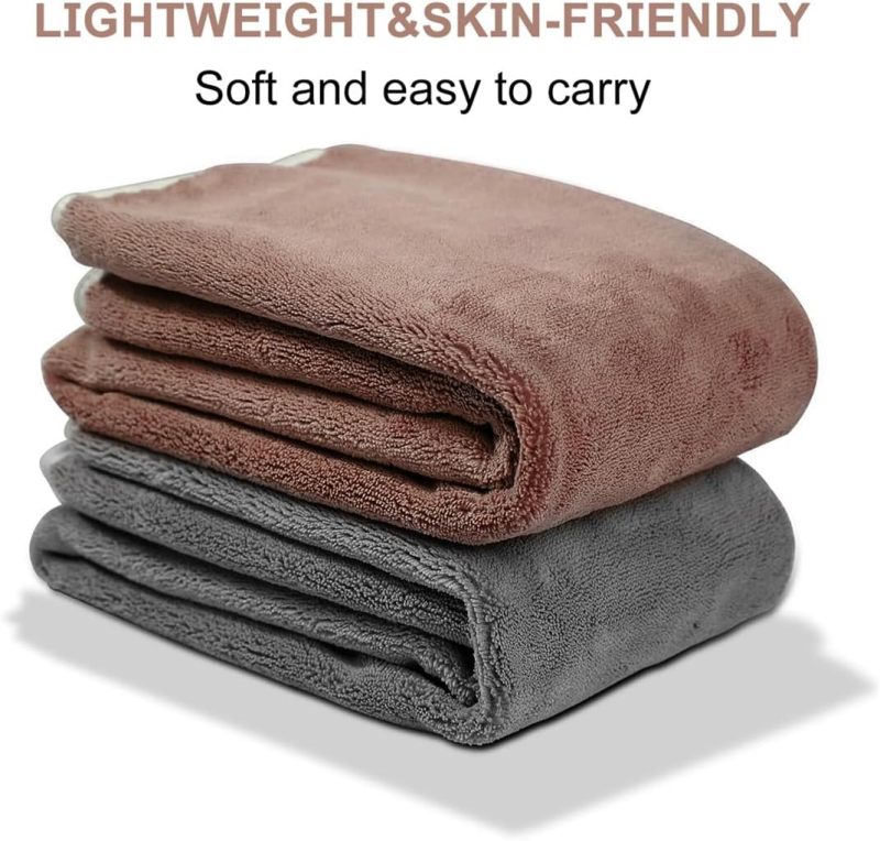 Adult Bibs: Waterproof Terry Material - Adjustable Reusable Clothing Protector for Elderly Mealtime Use - Image 3