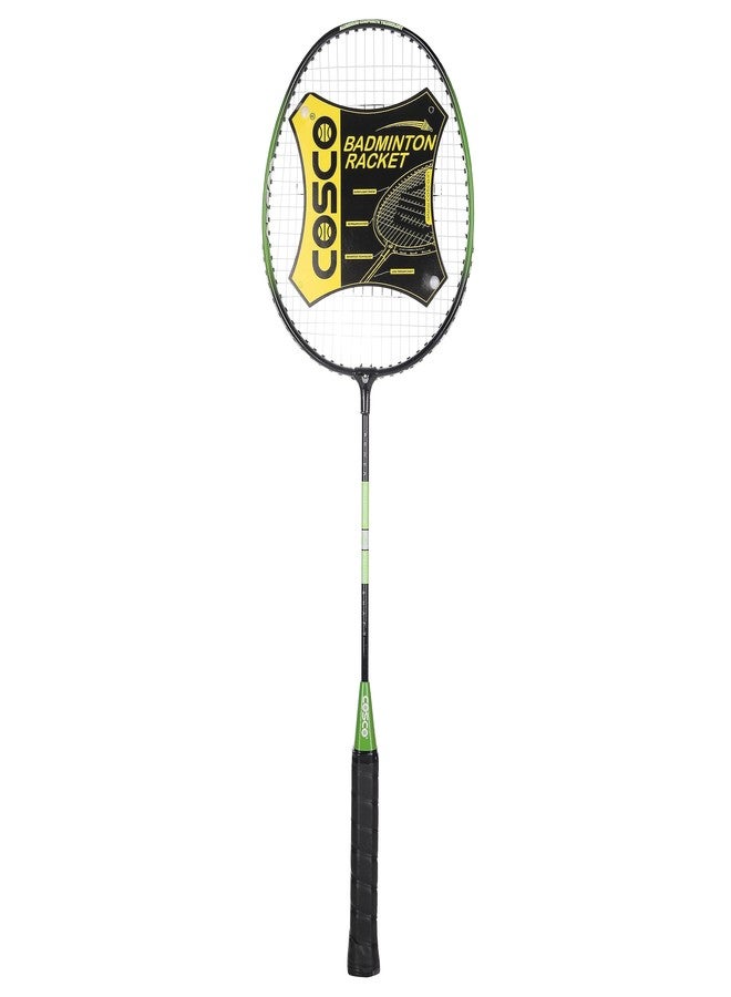 Cosco Cb-89 Badminton Racquet, Standard (Green/Black), Aluminum - Image 1