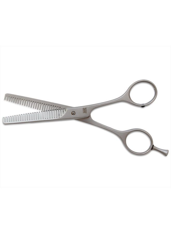 Mars Coat King Mars Professional Stainless Steel Thinning Scissors Shears, Double Toothed Blades, 5.5" Length - Image 2