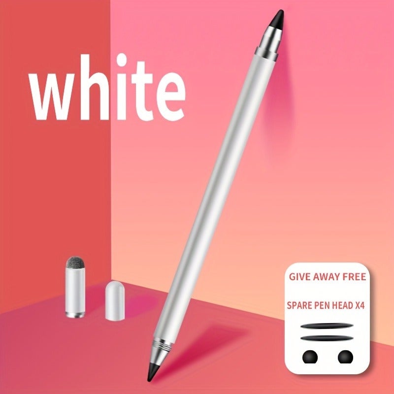 3-in-1 High-Precision Touchscreen Stylus Pen for iPad, iPhone, and Samsung Galaxy Tablets