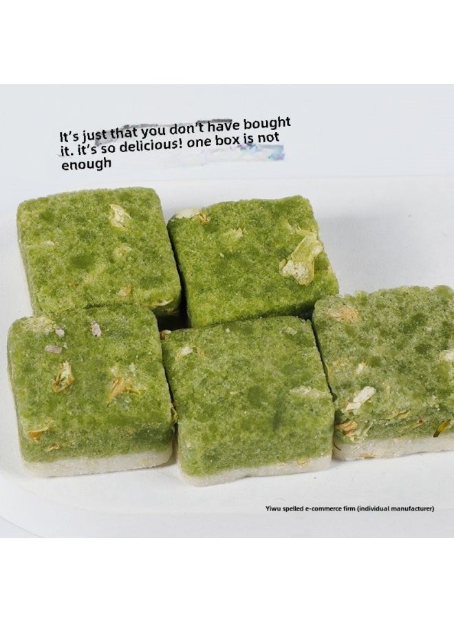 Generic - Jasmine Longjing Euryale Cake Saccharin White Peach Oolong Tea Crisp Net Red Bazhen Cake Snacks Breakfast Snacks-Specifications: Floral And Fruity Tea Fragrance-Color:3 Boxes Of 30 Packs - Image 1