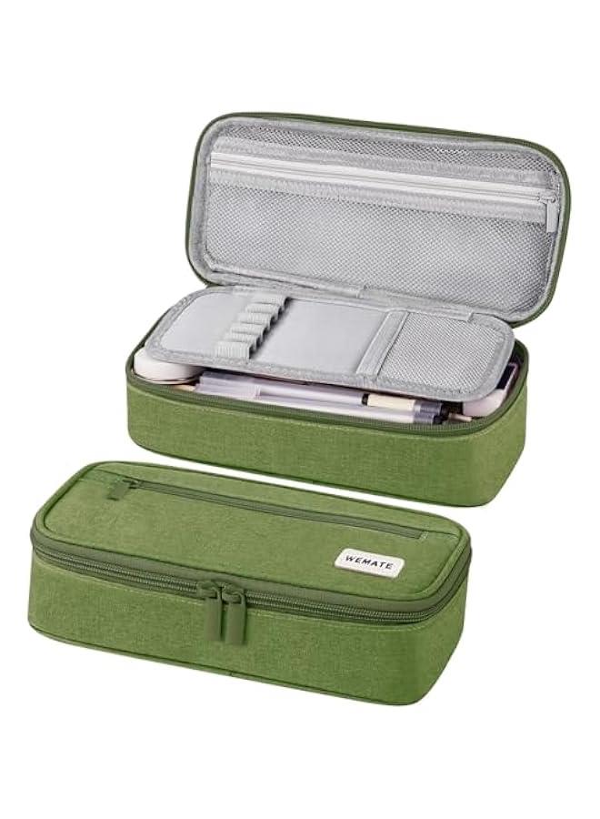 Arabest High-capacity Pencil Case for Stationery, Pen Storage Organizer Bag, Marker Holder Box for Men and Women.  - Image 1
