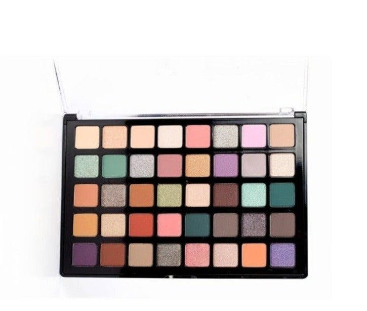 LORA 40-Color Eyeshadow Palette in Matte & Shimmer Shades - Image 1