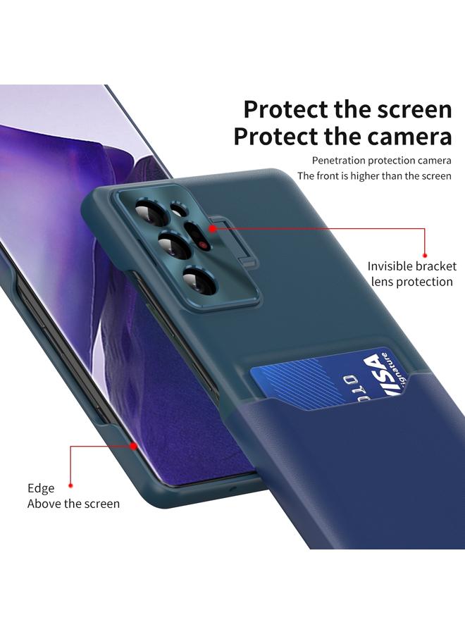 erorex Case For Samsung Galaxy Note20 Ultra Two-Color Invisible Lens Holder Phone Case - Image 5