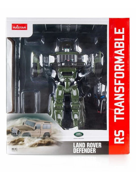 Rastar R/C Land Rover Defender Transformable 1:14