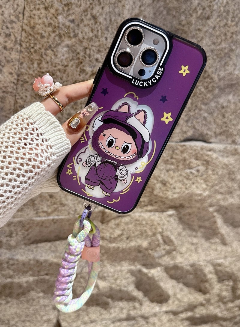 LABUBU iPhone 16 Pro phone case stylish and cute phone case 16pro - Image 2