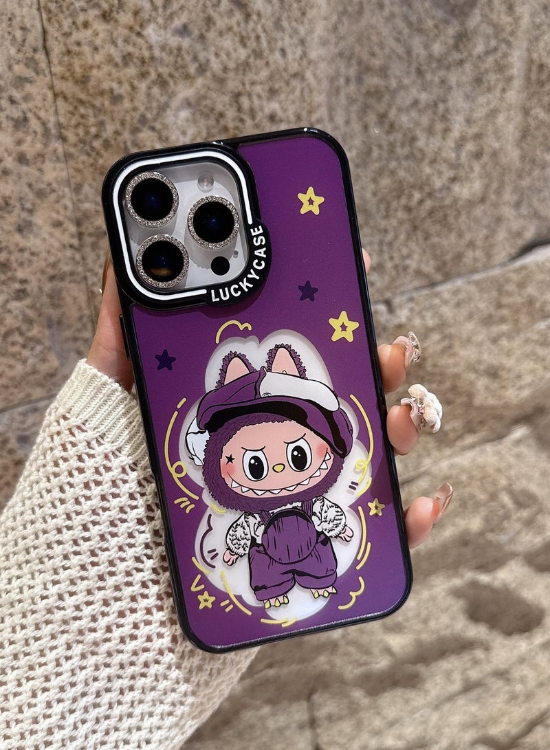 LABUBU iPhone 16 Pro phone case stylish and cute phone case 16pro - Image 1