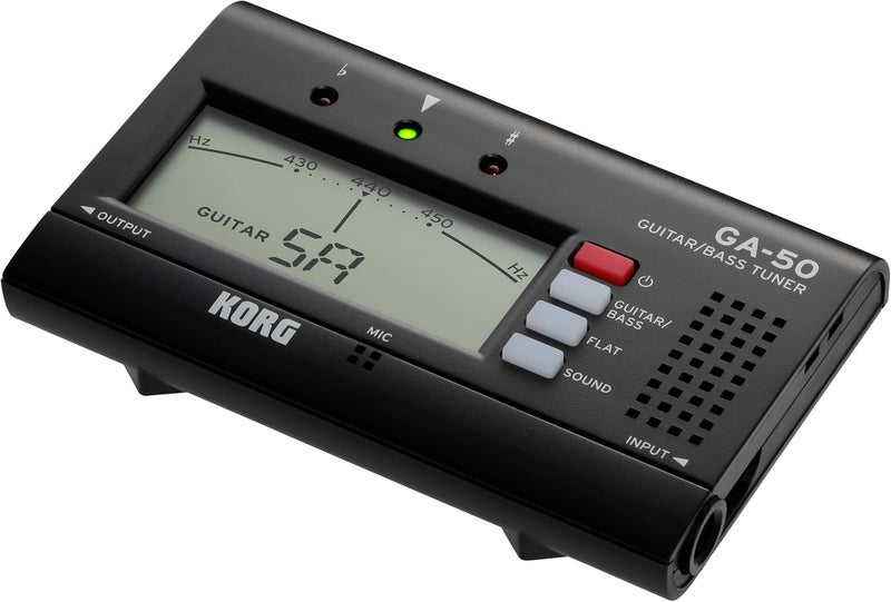 Korg GA-50 Guitar and Bass Tuner with Enhanced LCD Display - Image 3