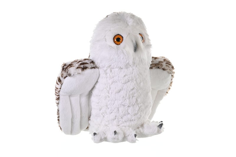 Wild Republic Snowy Owl Plush  Stuffed Animal  Plush Toy  Gifts for Kids  Cuddlekins  12 Inches - Image 2