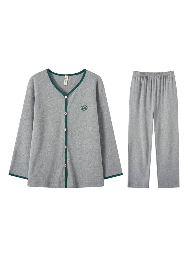 Fenton Fenteng Women's Pajamas, 2025 New Product, 100% Pure Cotton, Anti-static, Simple And Soft, Ladies' Loungewear, Soft Cotto - Image 4
