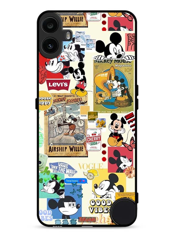 Tolwak Nothing CMF Phone 1 Protective Case Cover Chose Happy And Stickers - Image 1