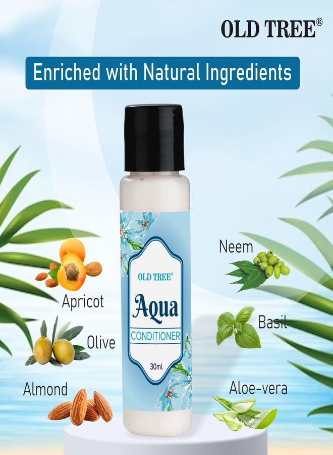 أولد تري مجموعة مستلزمات العناية بالشعر من أولد تري أكوا، 30 مل - (مجموعة من 100 قطعة) | مجموعة بحجم مناسب للسفر، الفنادق، بيوت الضيافة | مستلزمات وإكسسوارات فندقية للشعر الجاف والمتطاير - Image 5