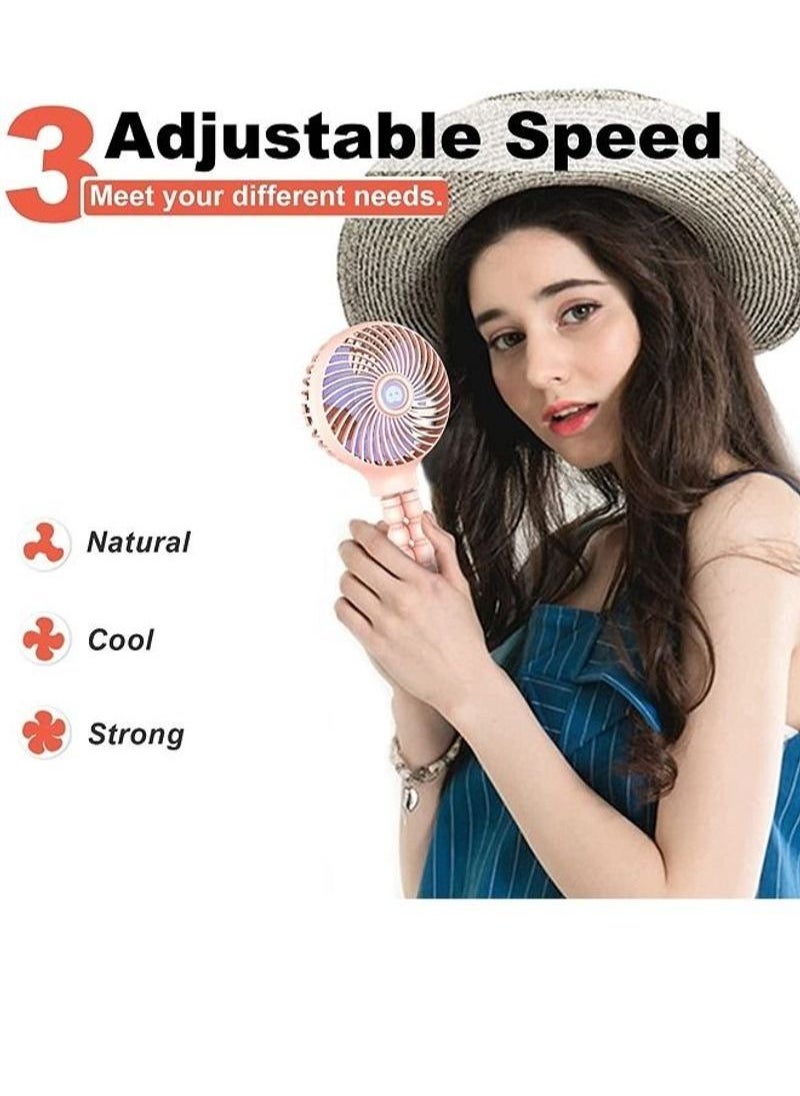 Cute Octopus Design Mini Handheld Stroller Fan