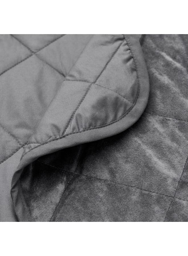 erorex Bedspread Dark Grey 260X250 Cm  - Image 2
