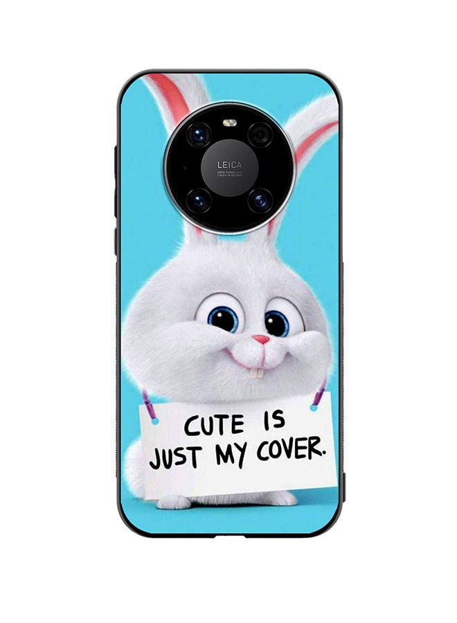 VR CREATIVE Protective Case Cover For Huawei Mate 40 Cute Is Just My Cover Design Multicolour - Image 1