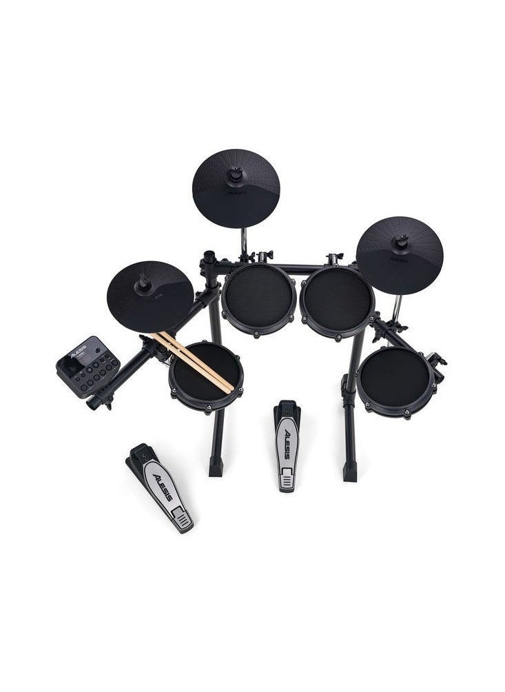 Alesis - Alesis Turbo Mesh Kit - 7 Piece Electronic Drum Kit with Mesh He - Image 1