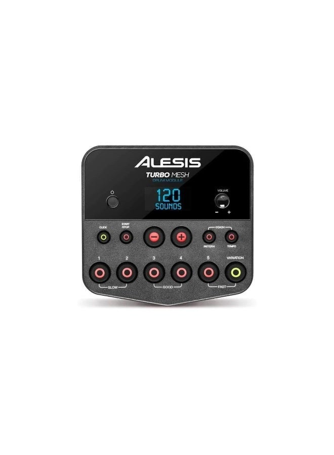 Alesis Turbo Mesh Kit  Seven-Piece Electronic Drum Kit with Mesh Heads - Image 5