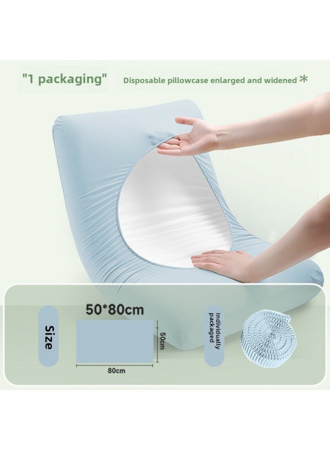 Disposable Pillowcase Bed Sheet Winter Thickened Household Hotel Supplies Increased Travel Special Business Suit-Color:Disposable Pillowcases  - Image 1