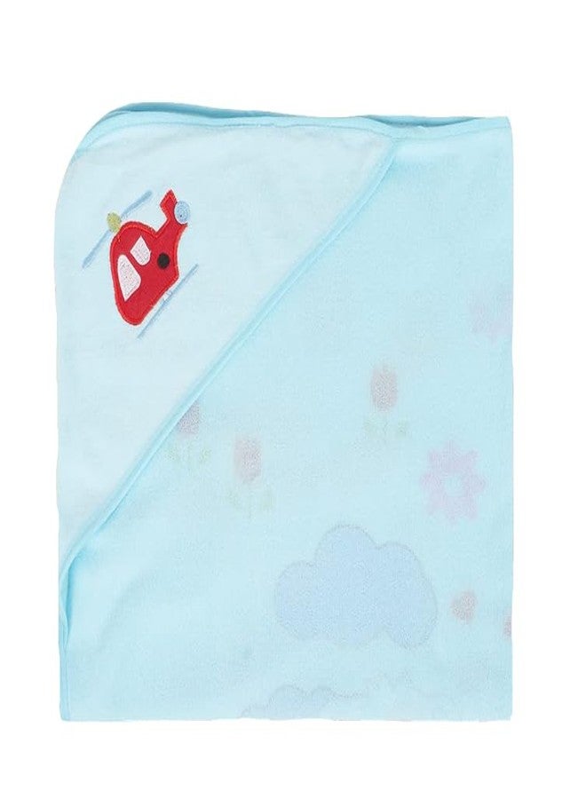 The Cheeky Kidzz Baby Detailed Hooded Soft Extra Soft Face Bath Towel for Newborns Set for Infants/Bathing Accessories (0-3 Years) (Design 12) - Image 3