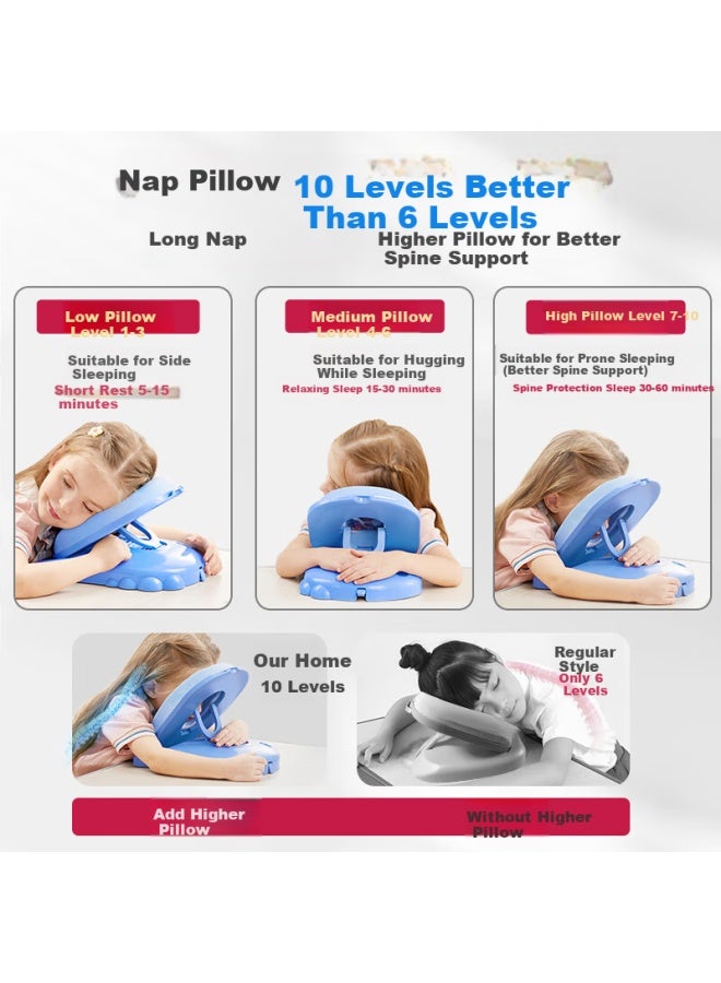 Cat Prince Nap Pillow For Primary School Students, Children's Nap Artifact, Nap Pillow For Napping, Desk Pillow For First Graders - Image 2