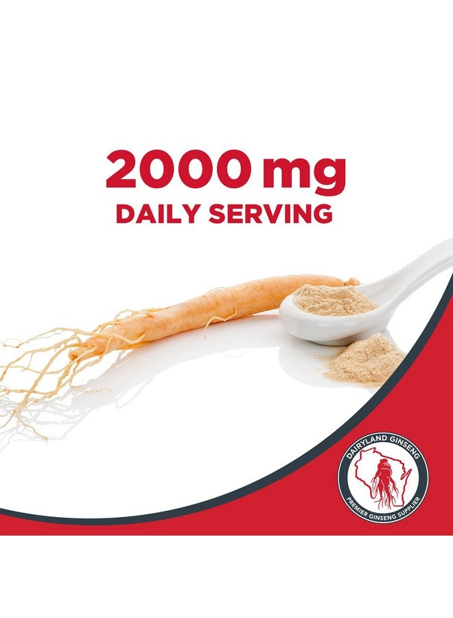 Dairyland Management LLC 100% Authentic Korean Red Panax Ginseng Capsules -500 mg. Potent Ground Ginseng Root Extract Powder - No Fillers, Binders or Other Additives. (150 ct) - Image 2