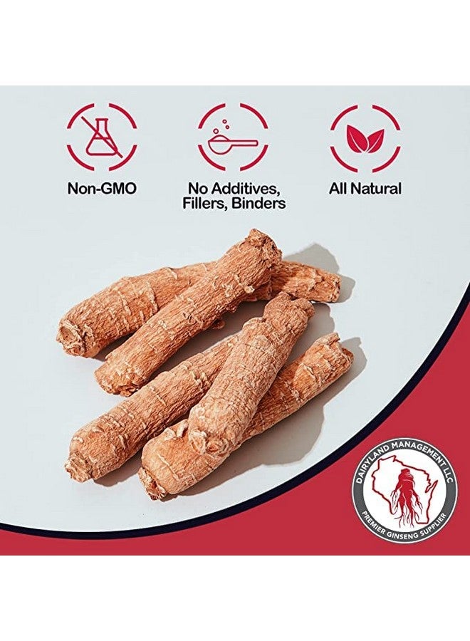 Dairyland Management LLC 100% Authentic Korean Red Panax Ginseng Capsules -500 mg. Potent Ground Ginseng Root Extract Powder - No Fillers, Binders or Other Additives. (150 ct) - Image 5