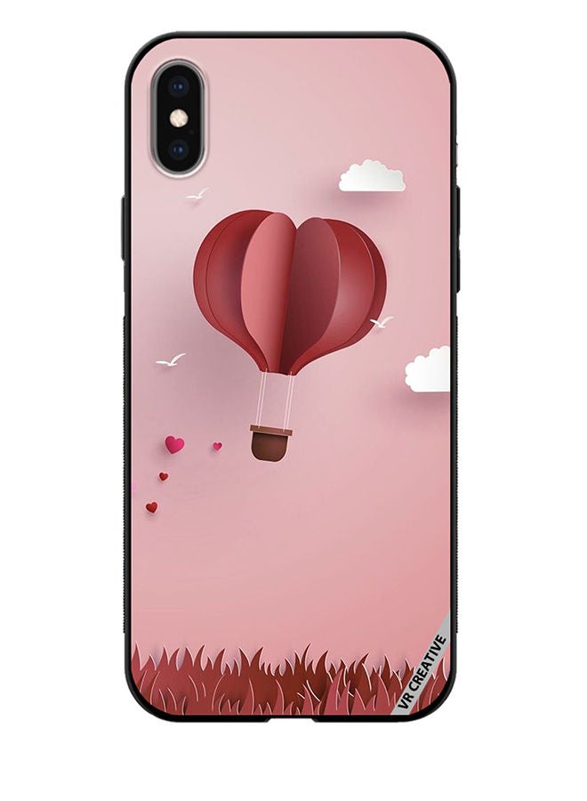 VR CREATIVE Protective Case Cover For Apple iPhone XS Max Paper Hot Air Balloon Design Multicolour - Image 1