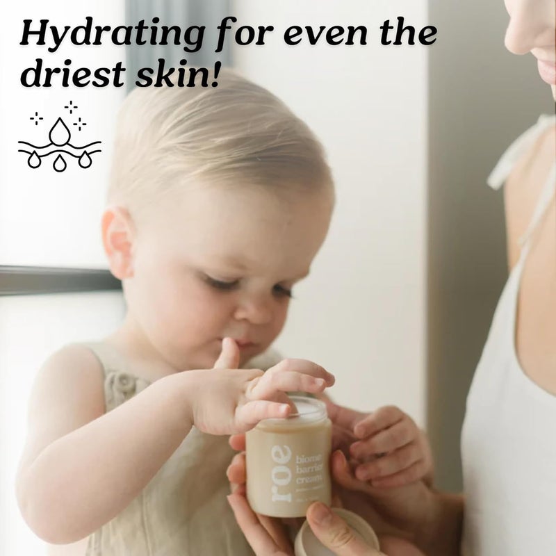 Roe Wellness Baby Cream Lotion Ointment Full Body Biome Barrier Cream Clean Ingredients Dry Skin Itch Relief Moisturizing All Over Cream Ointment Toddlers Kids - Image 4