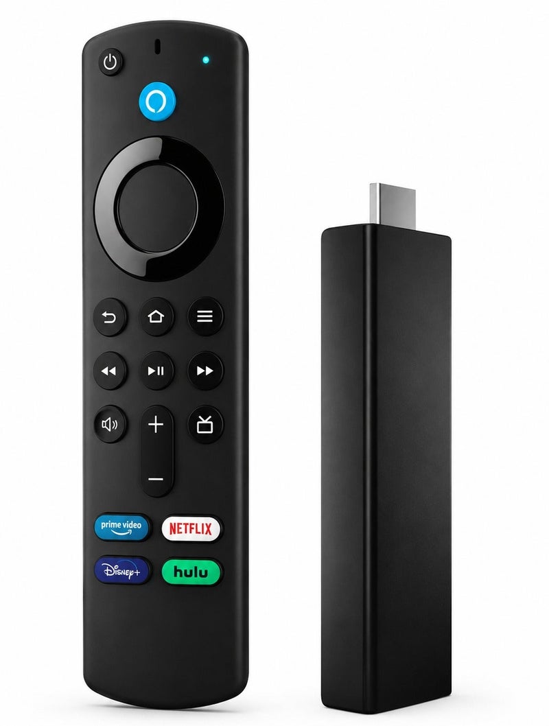 TV Ultra HD 4K Streaming Media Player | 16GB Storage | Wi-Fi 6E | Dolby Vision & Dolby Atmos | Voice Control Remote | High Speed Streaming - Image 1