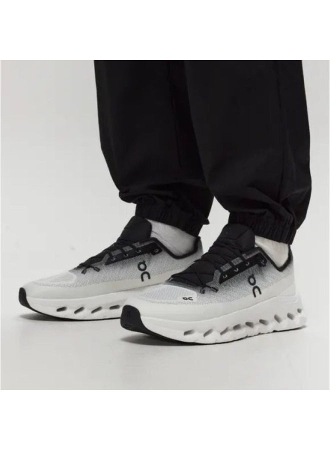 on running cloud ivory black unisex sneakers - Image 1
